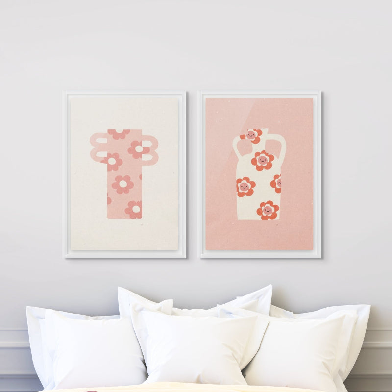 Set "Vases" Art Prints