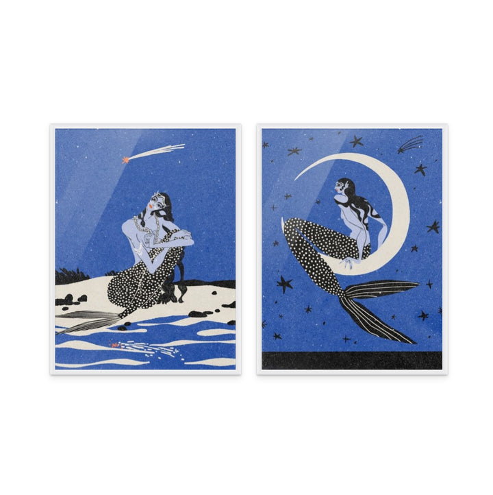 Set "Mermaids" Art Prints