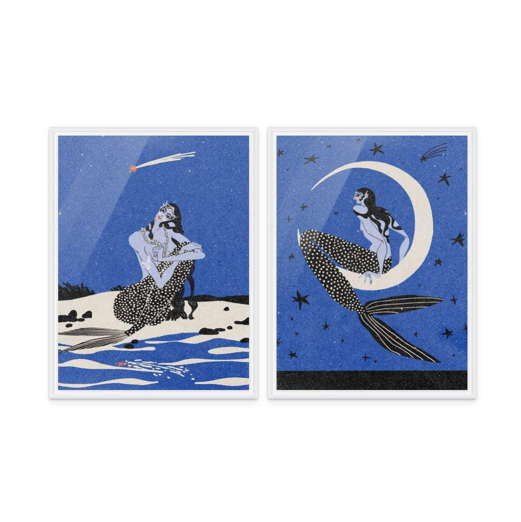 Set "Mermaids" Art Prints