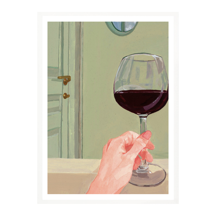 Cuadro "Relaxing Wine Moment"