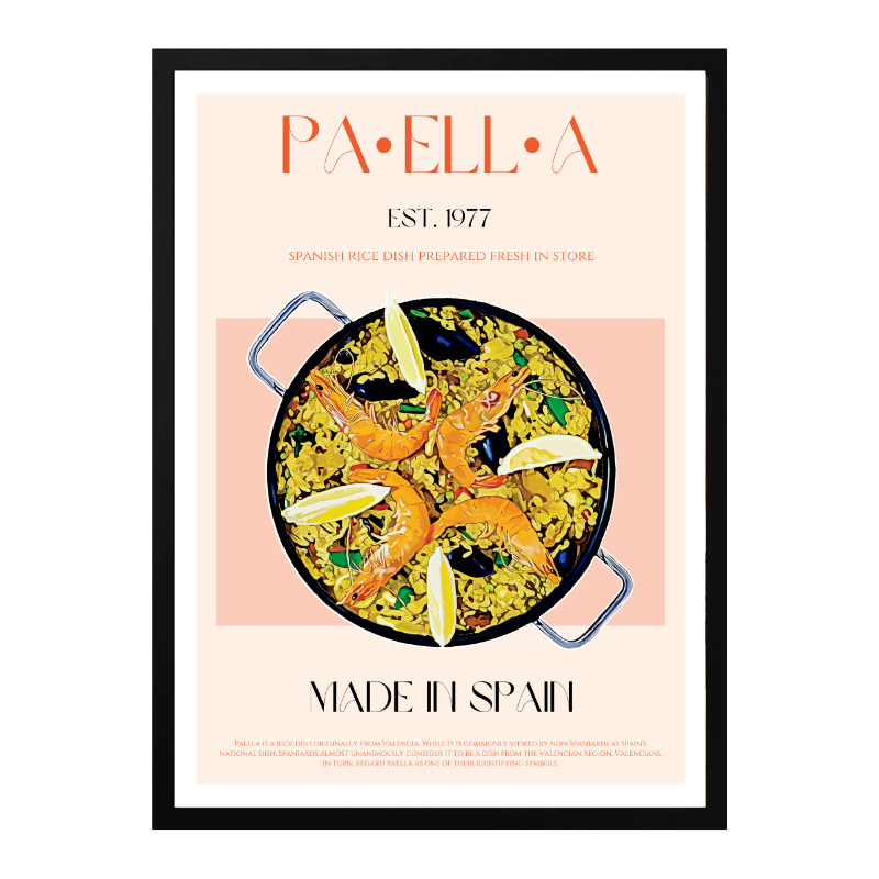 Cuadro "Paella Perfection"