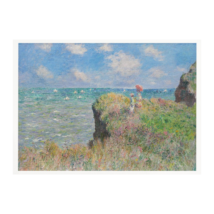 Cuadro "Cliff Walk At Pourville (1882)"