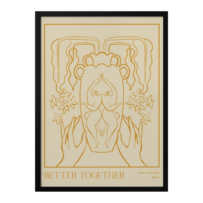 Vessel Collection : Better Together Art Print