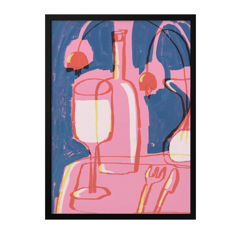 Neon Still Life No 4 Art Print