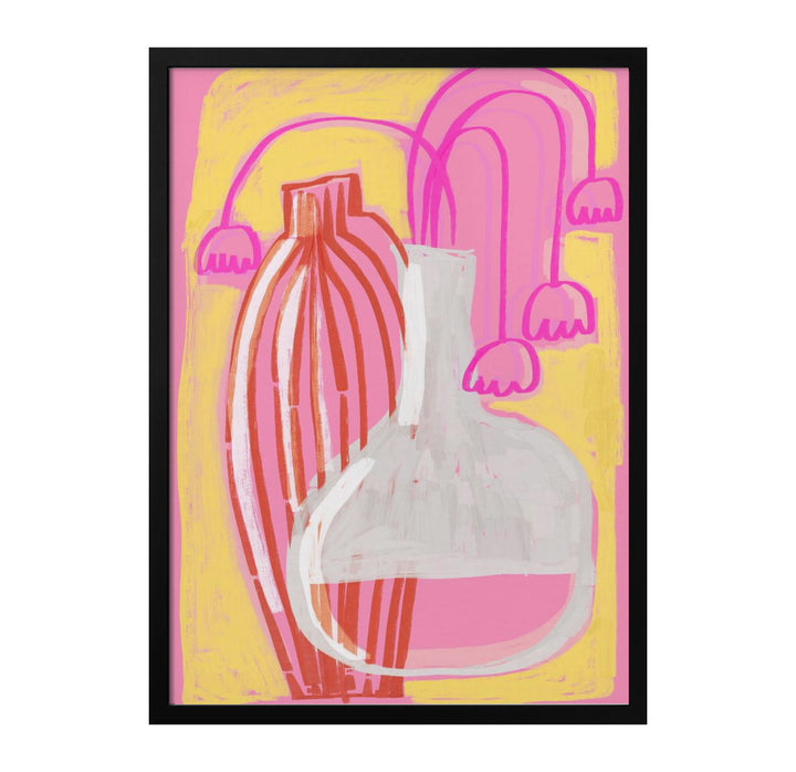 Neon still life no 5 Art Print