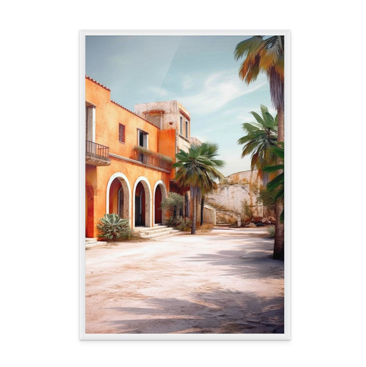 Hacienda mexicana Art Print