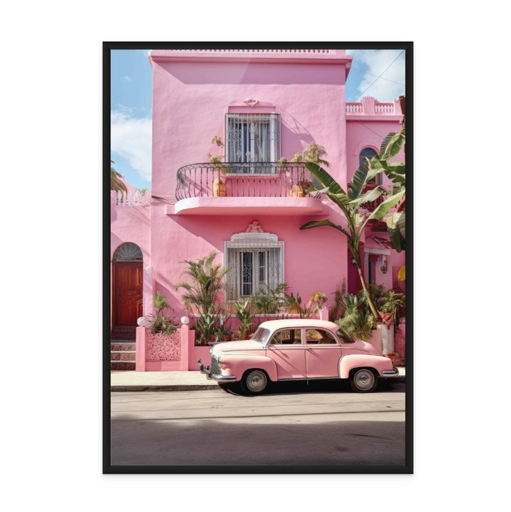 Encanto Rosa en Oaxaca Art Print