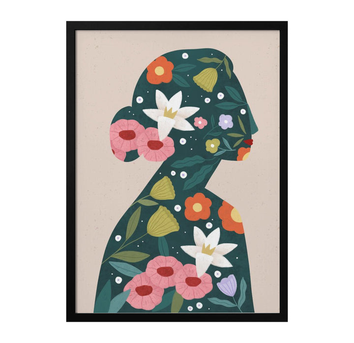 Filled With Flowers Art Print