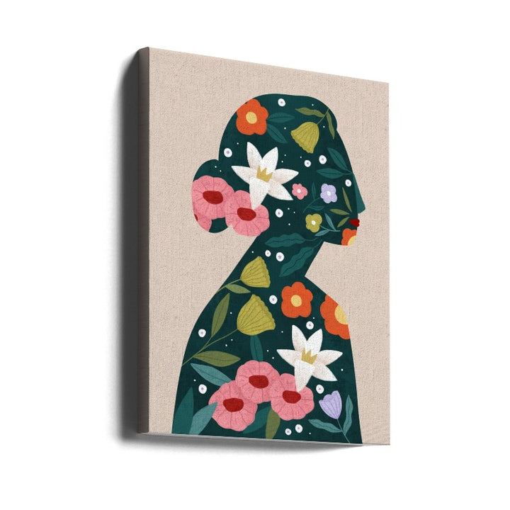 Filled With Flowers Art Print