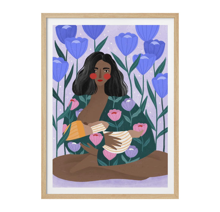 Breastfeeding Art Print