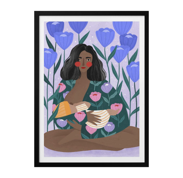 Breastfeeding Art Print