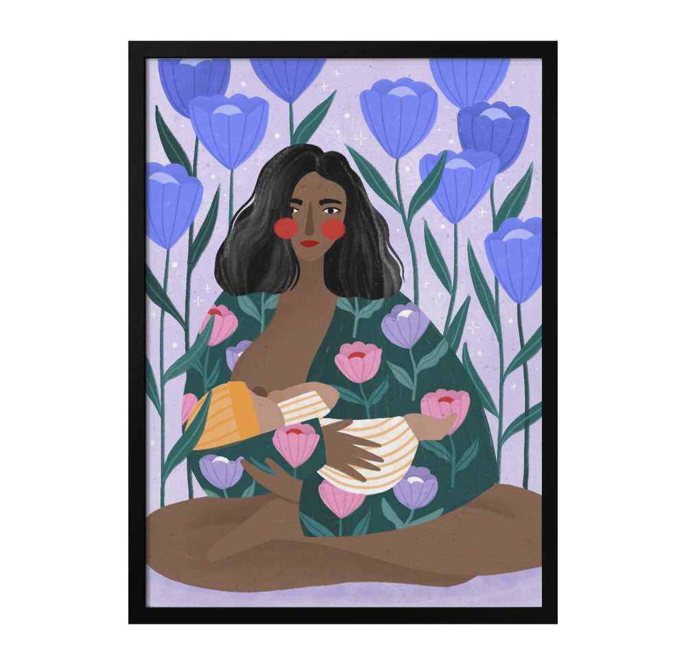 Breastfeeding Art Print