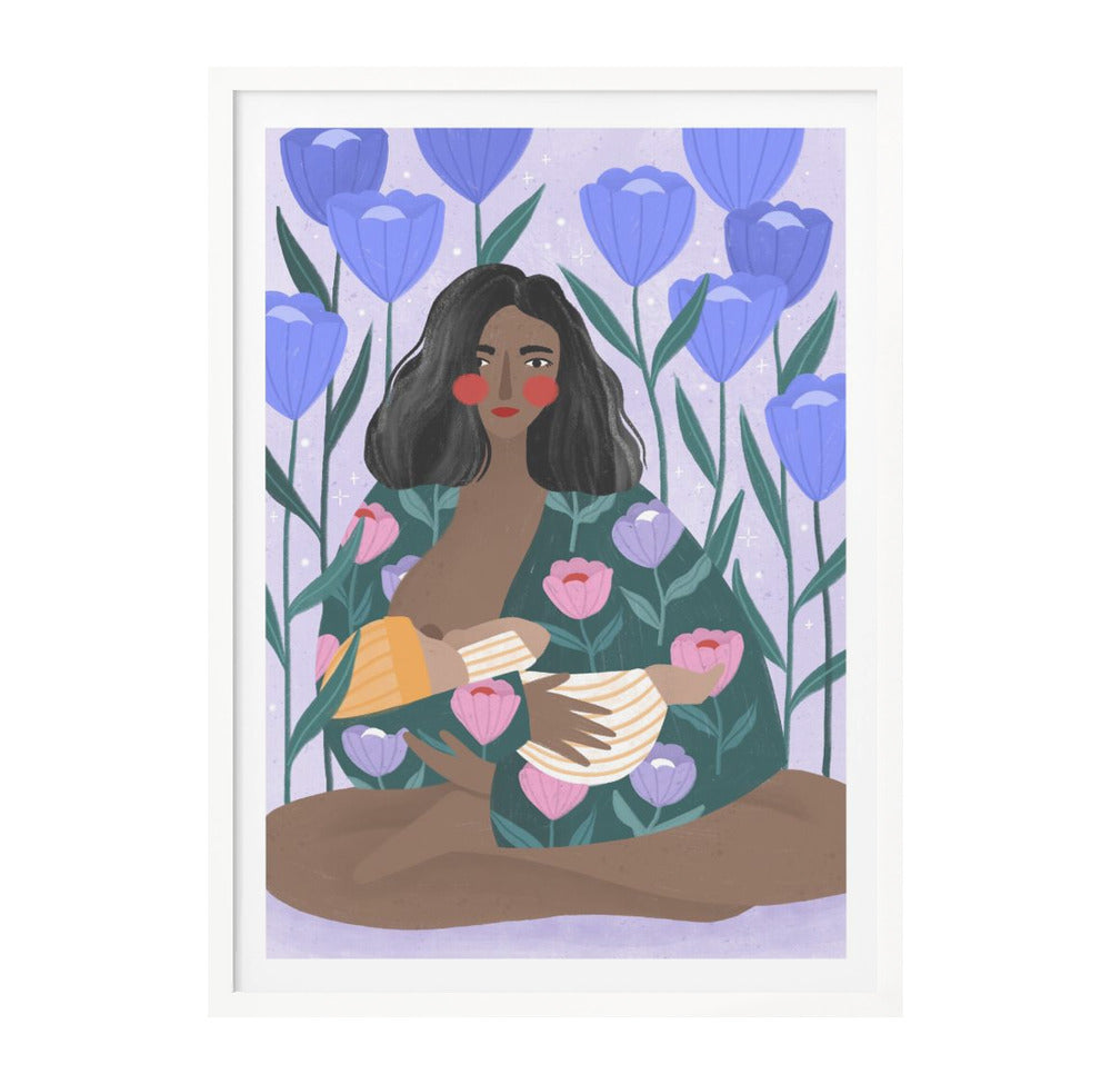 Breastfeeding Art Print