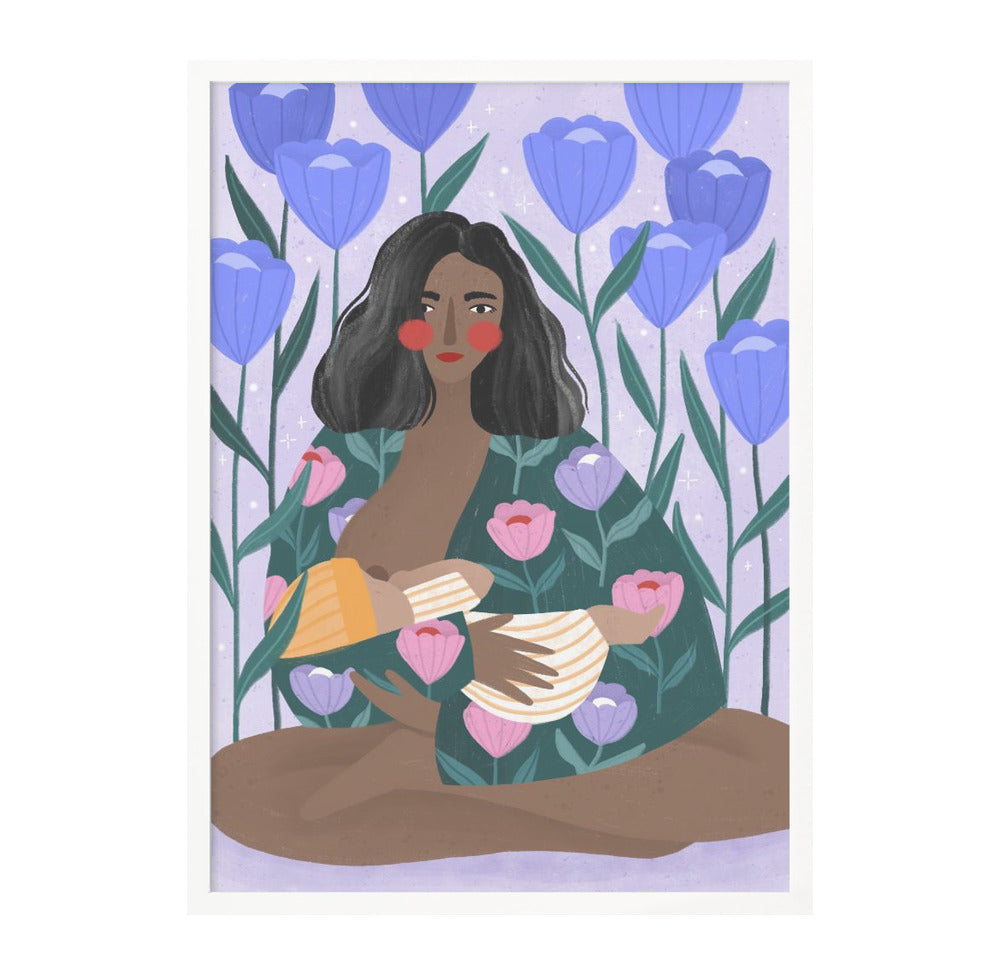 Breastfeeding Art Print