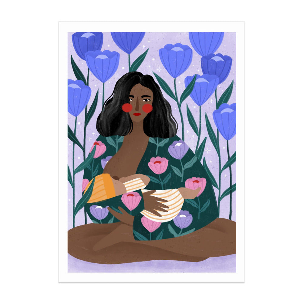 Breastfeeding Art Print