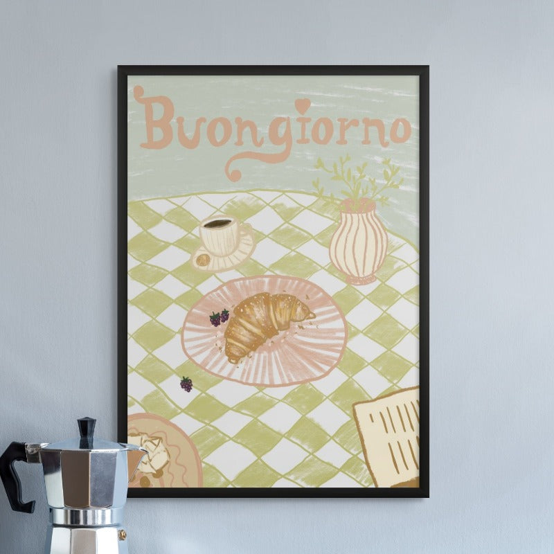 Buongiorno Art Print