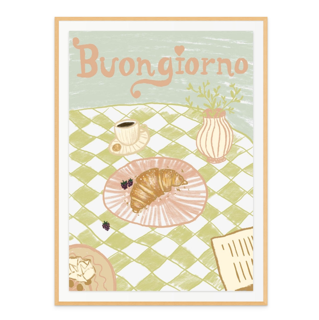 Buongiorno Art Print