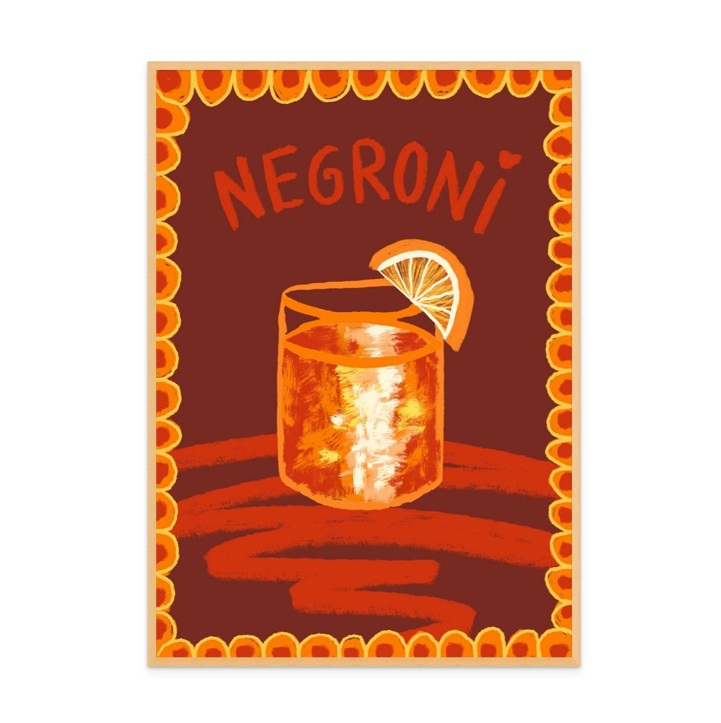 Negroni Art Print