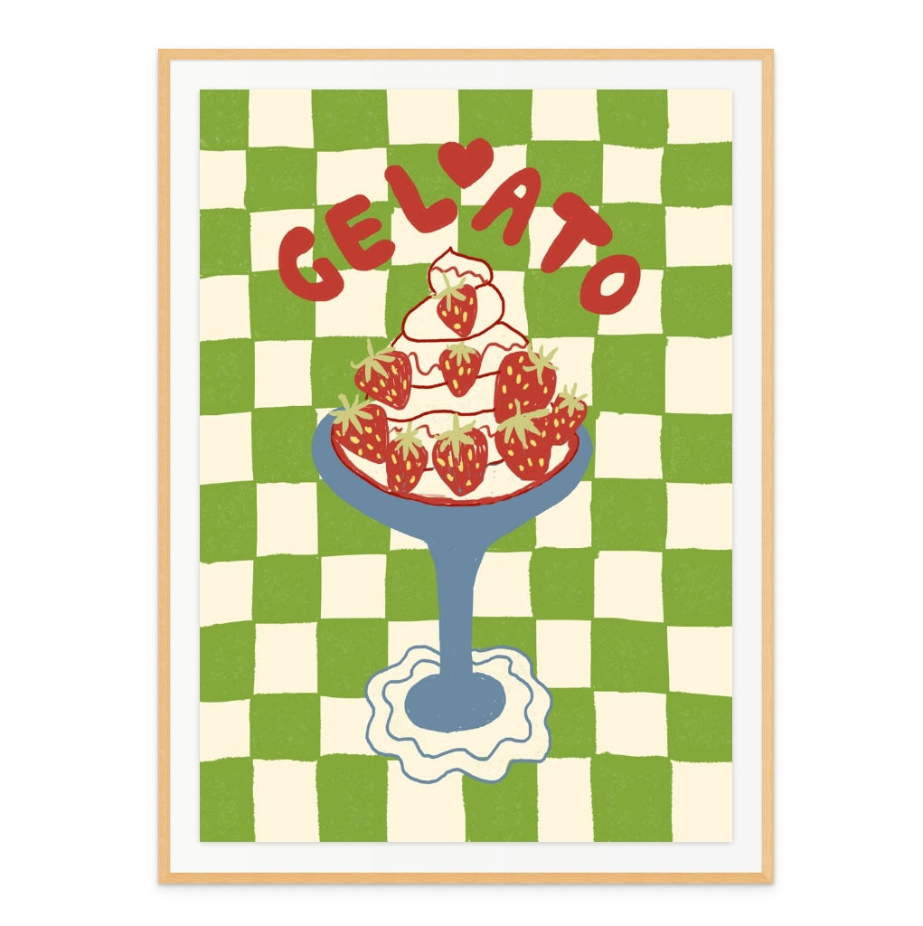 Gelato Art Print