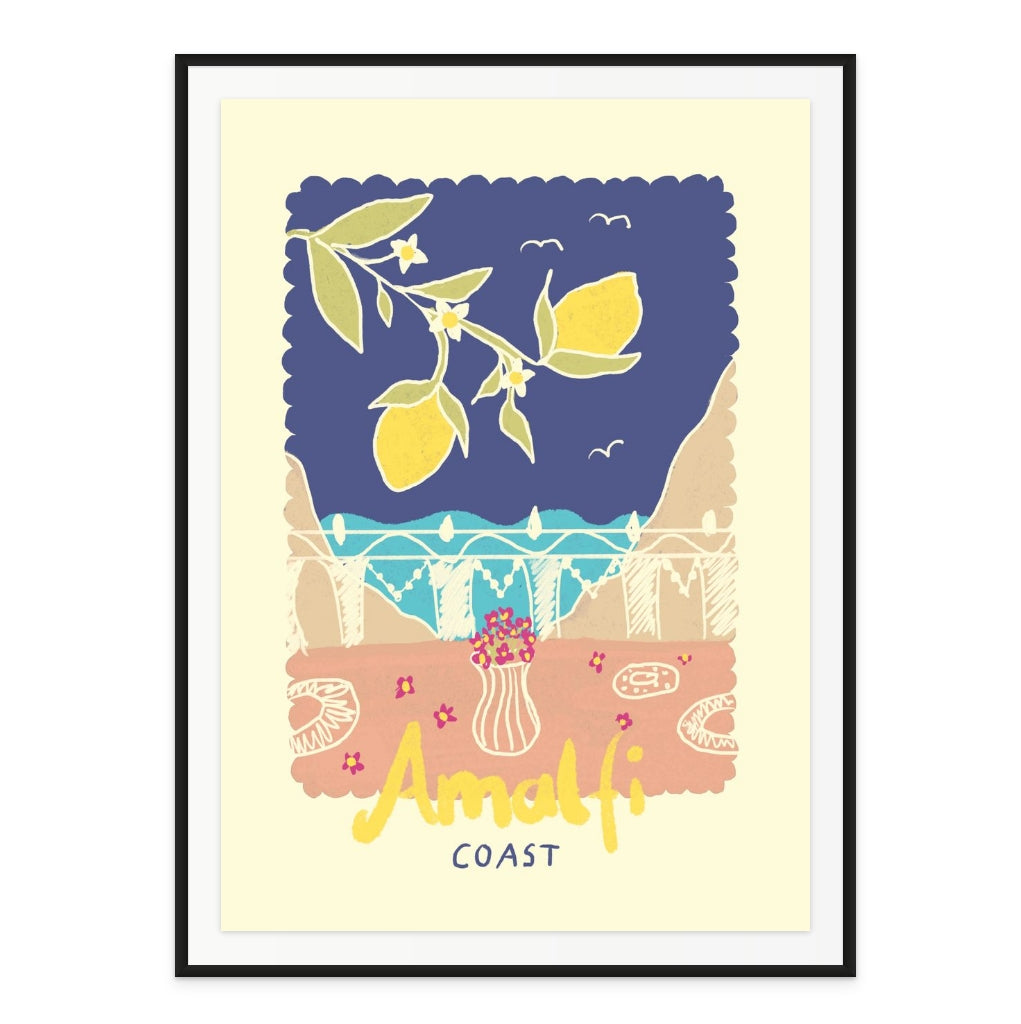 Amalfi Coast Art Print