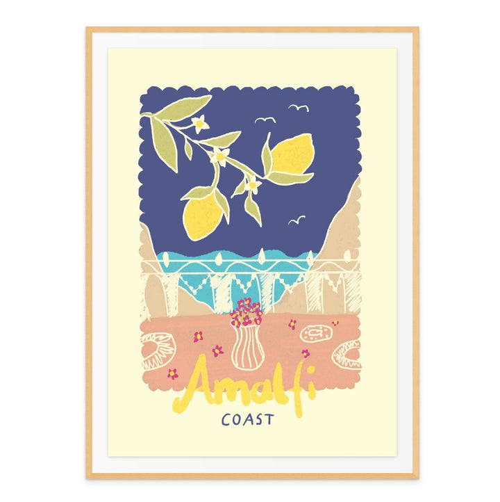 Amalfi Coast Art Print