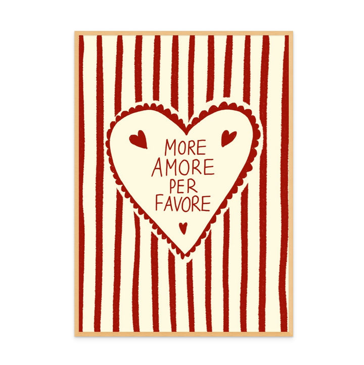 More Amore Art Print