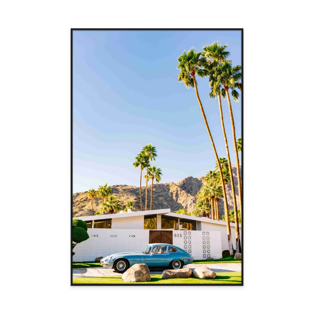 Palm Springs Ride Art Print