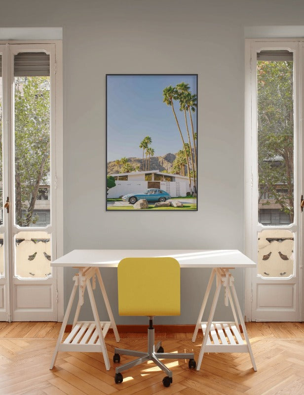 Palm Springs Ride Art Print