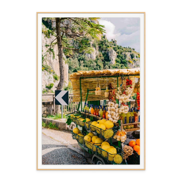 Amalfi Coast Drive Art Print