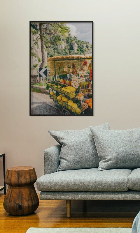 Amalfi Coast Drive Art Print