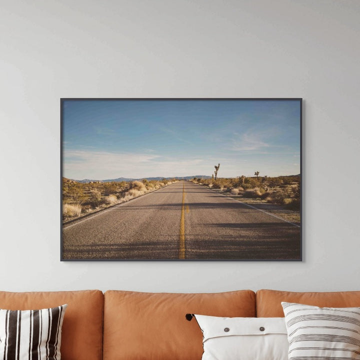 Joshua Tree Road Art Print