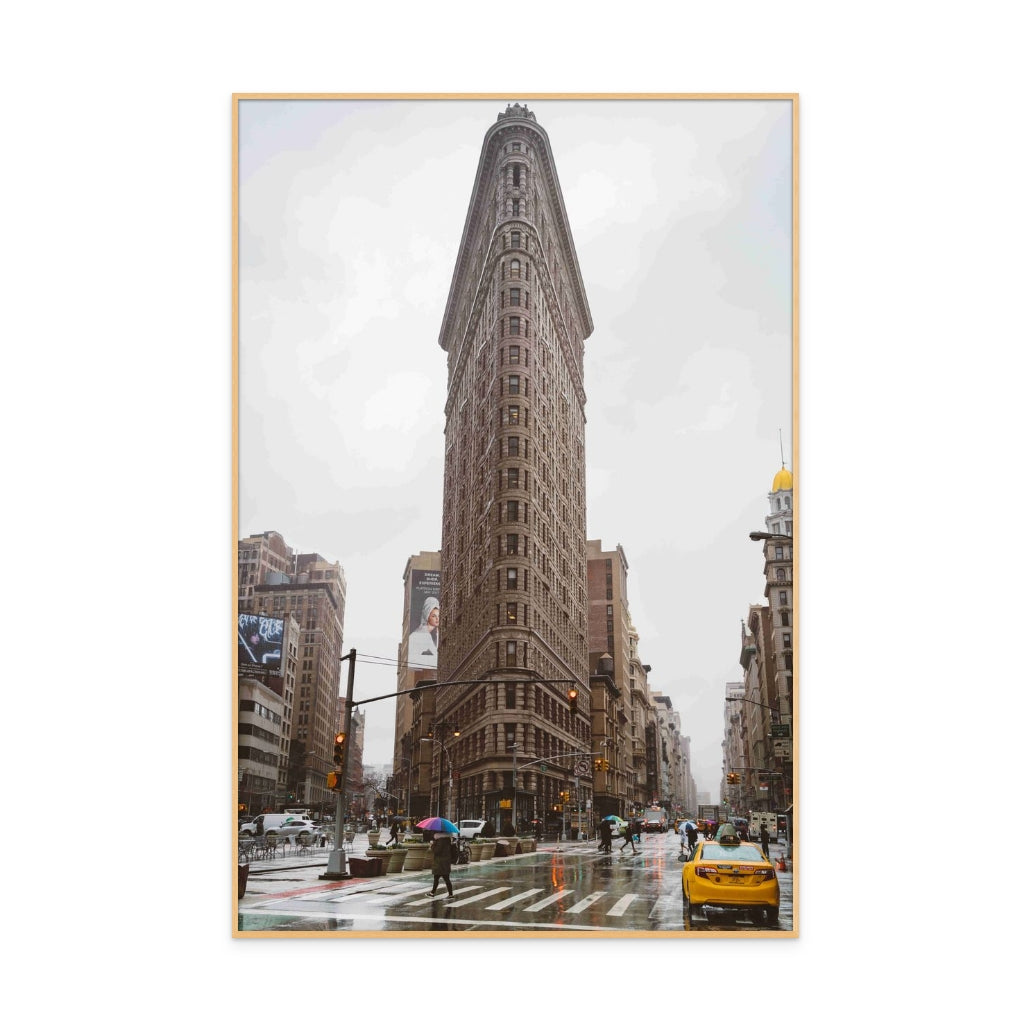 Flatiron Rainy Day Art Print