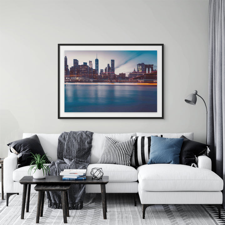 New York Lights Art Print