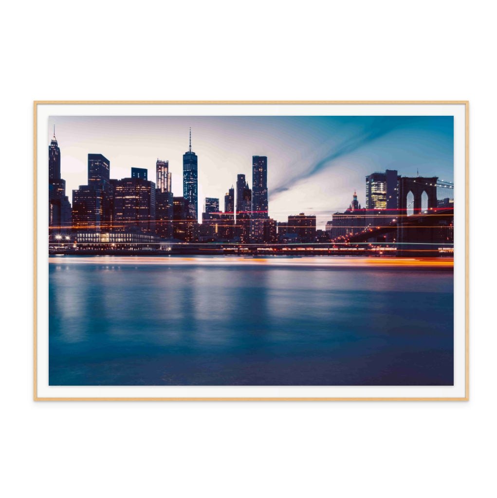 New York Lights Art Print