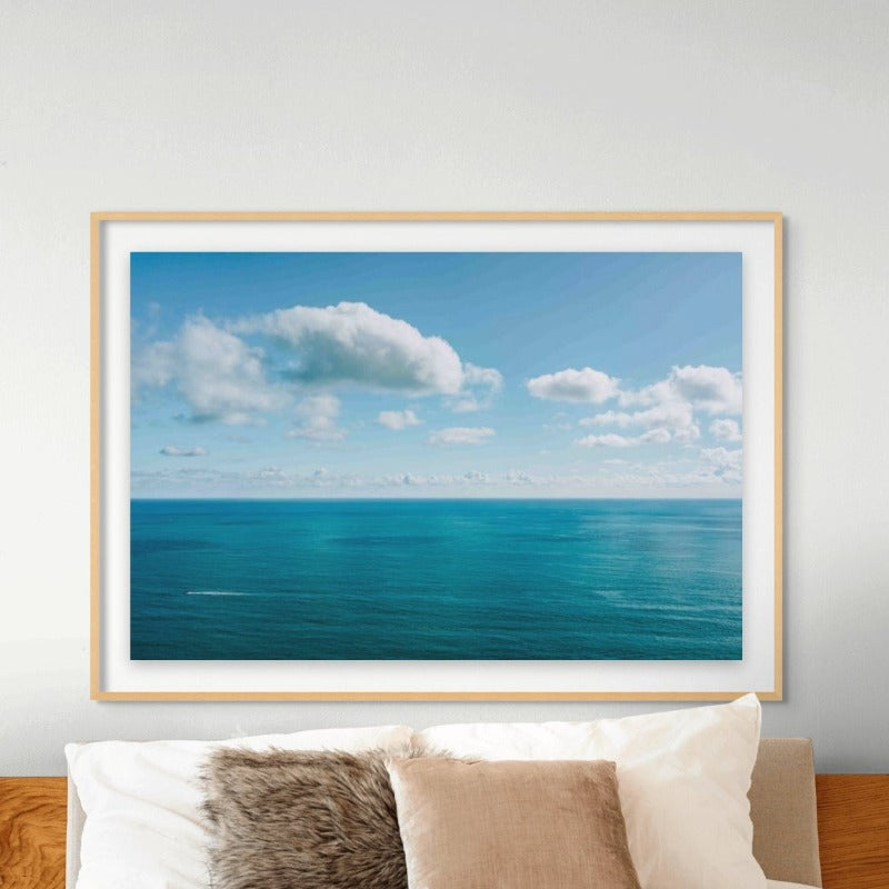 Amalfi Coast Ocean View IV Art Print