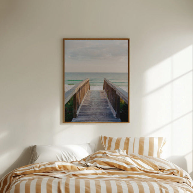 Pastel Ocean Sunset VIII Art Print