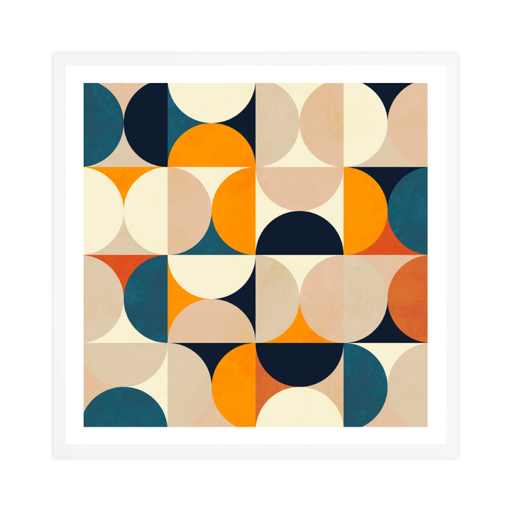 Cuadro "Geometry New 12 Bleu Claire"