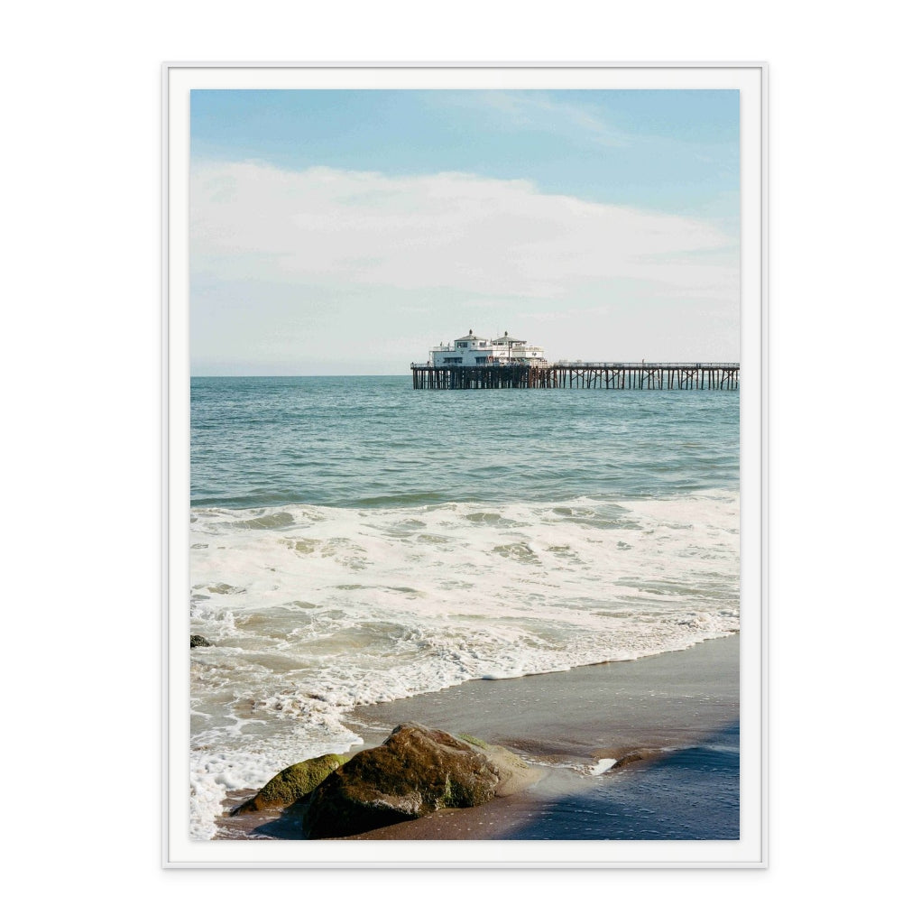 Malibu Pier V Art Print