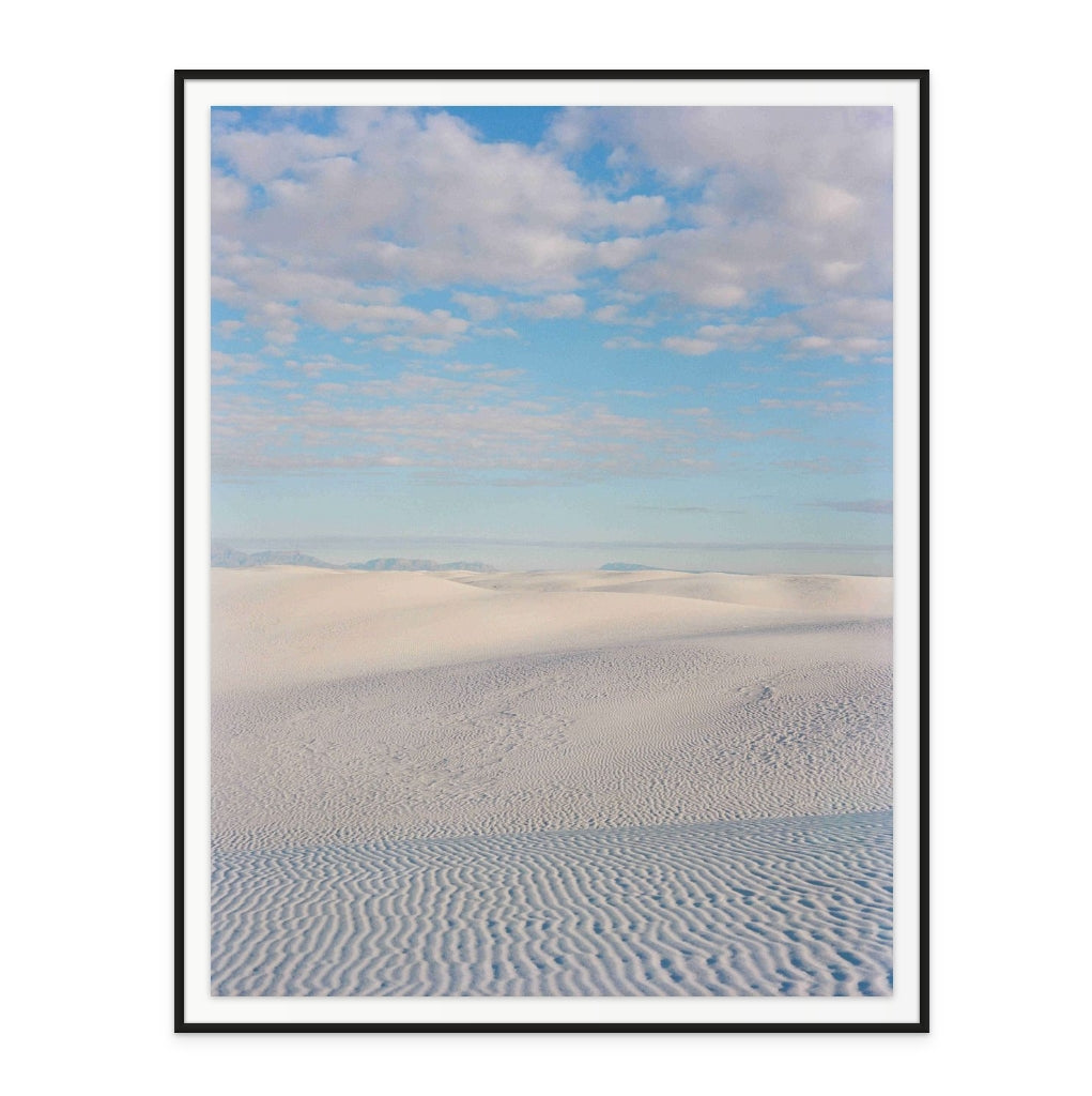 White Sands New Mexico Sunrise VI Art Print