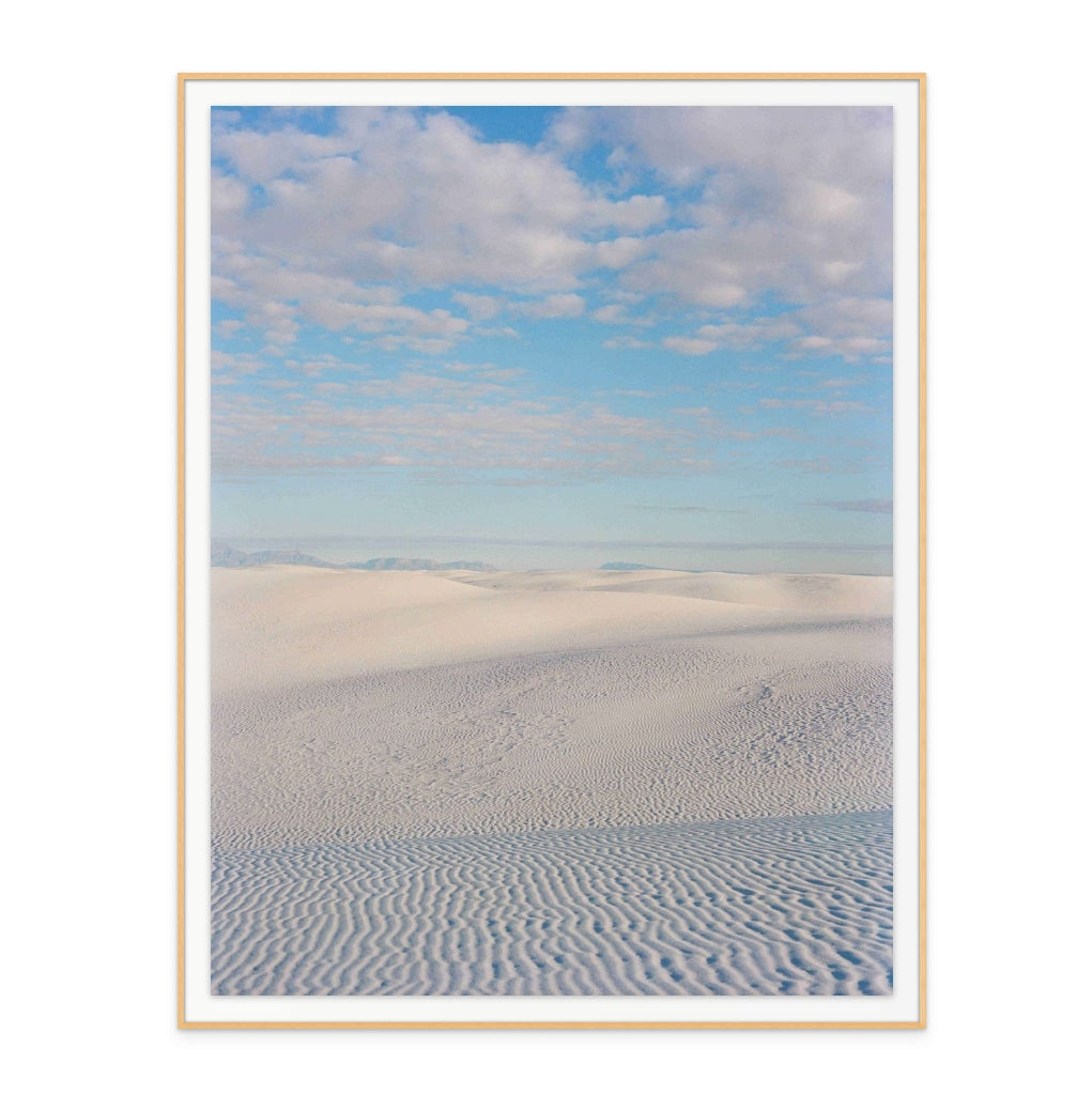 White Sands New Mexico Sunrise VI Art Print