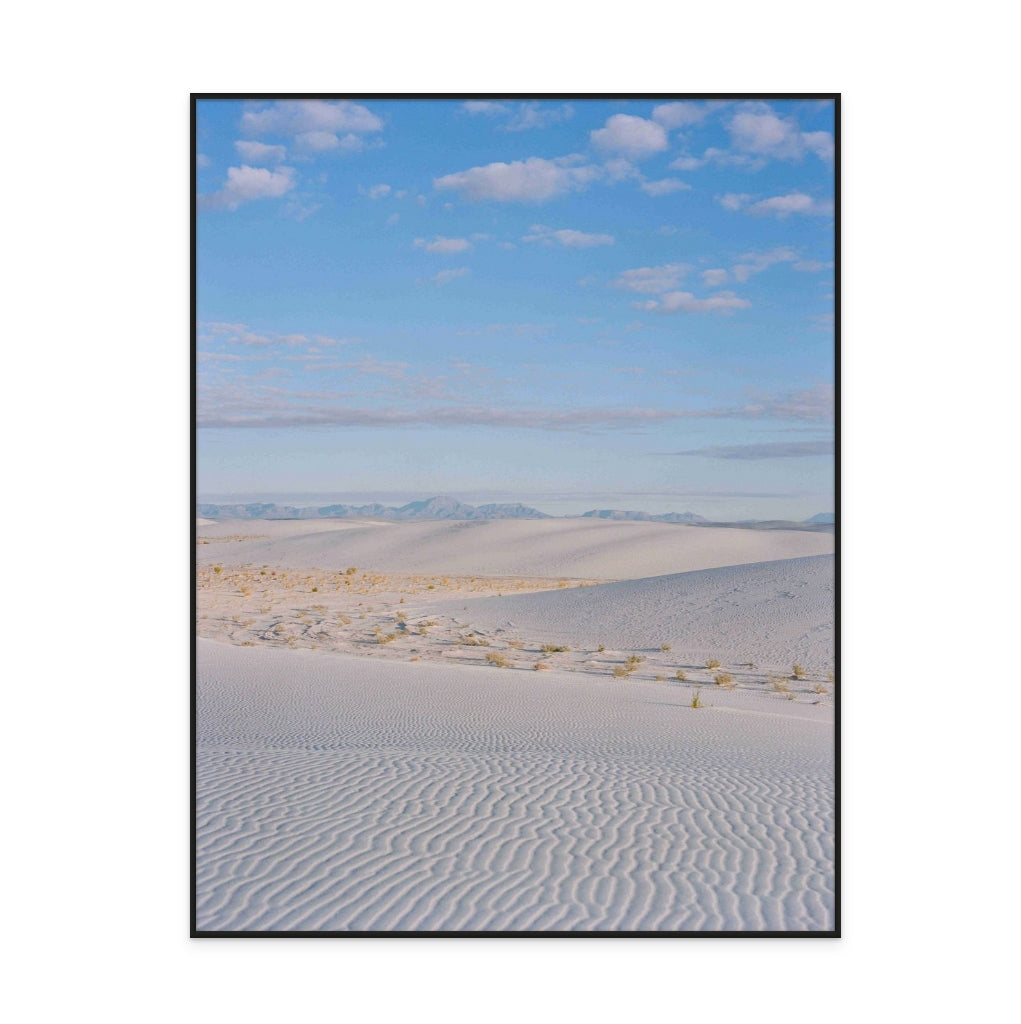 White Sands New Mexico Sunrise I Art Print