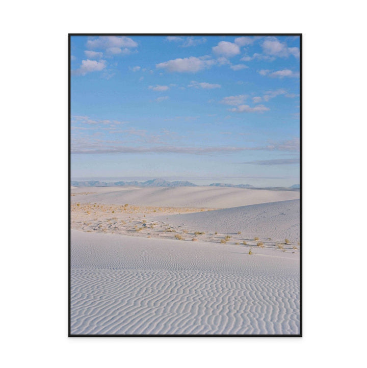 White Sands New Mexico Sunrise I Art Print