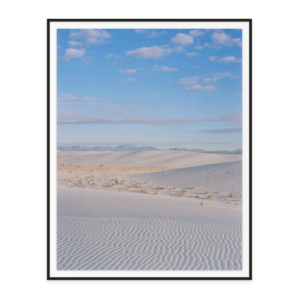 White Sands New Mexico Sunrise I Art Print