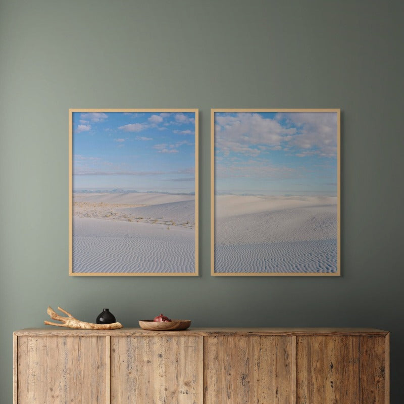 White Sands New Mexico Sunrise I Art Print