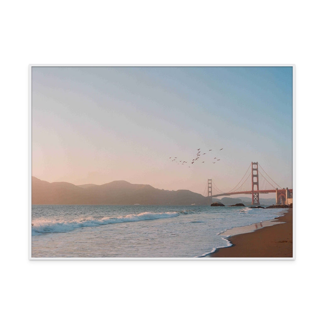 San Francisco Beach Sunset VI Art Print