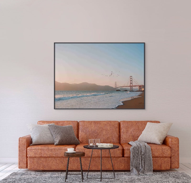 San Francisco Beach Sunset VI Art Print