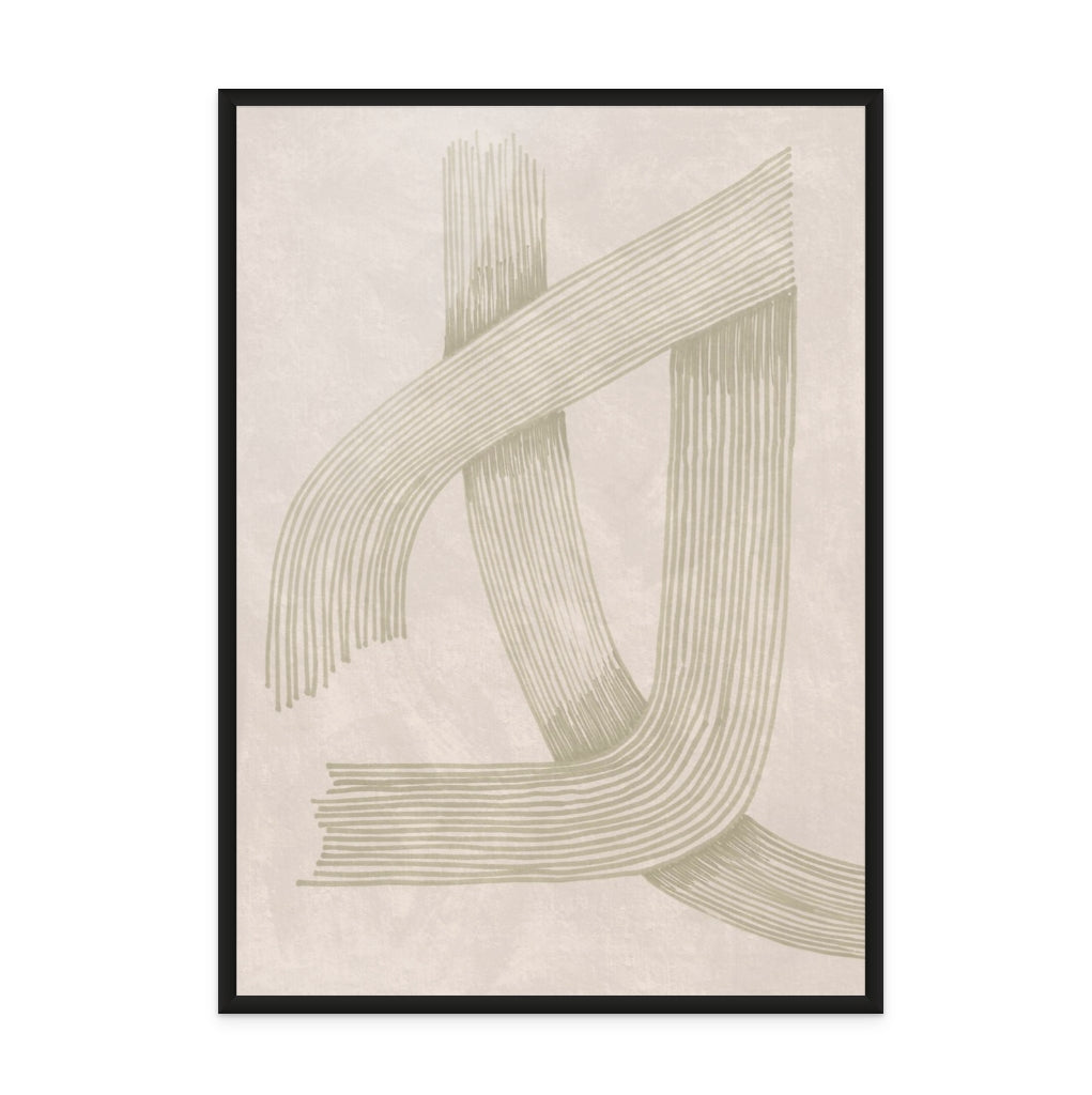 Abstract Sophisticated Line II Art Print