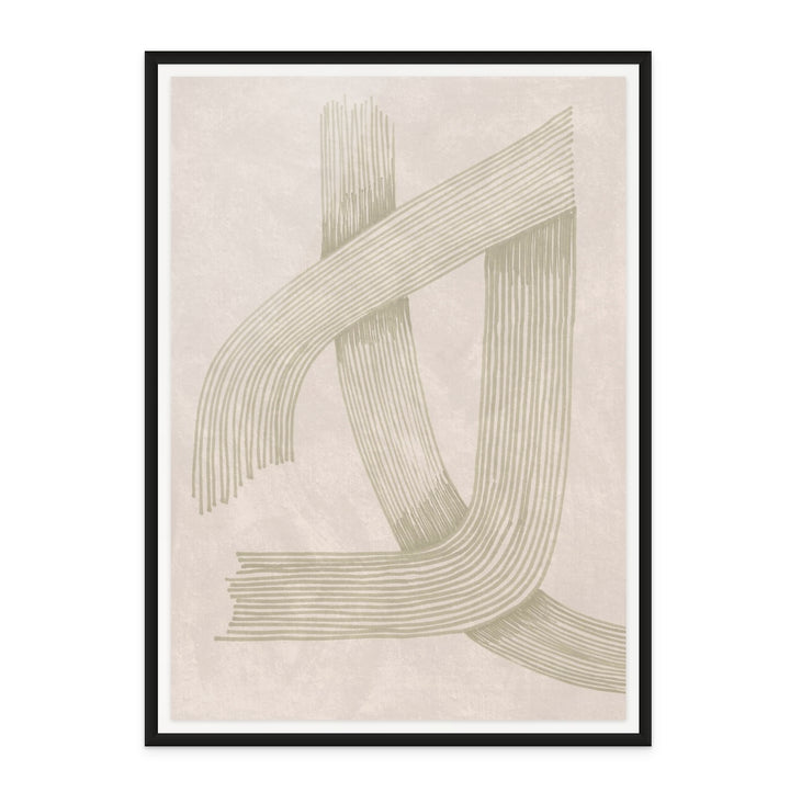 Abstract Sophisticated Line II Art Print