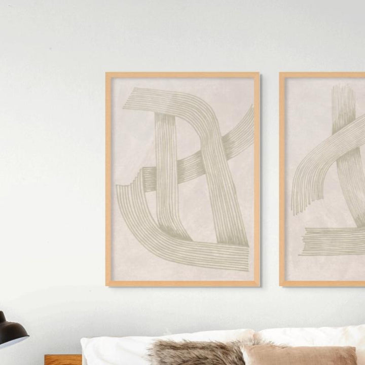 Abstract Sophisticated Line I Art Print