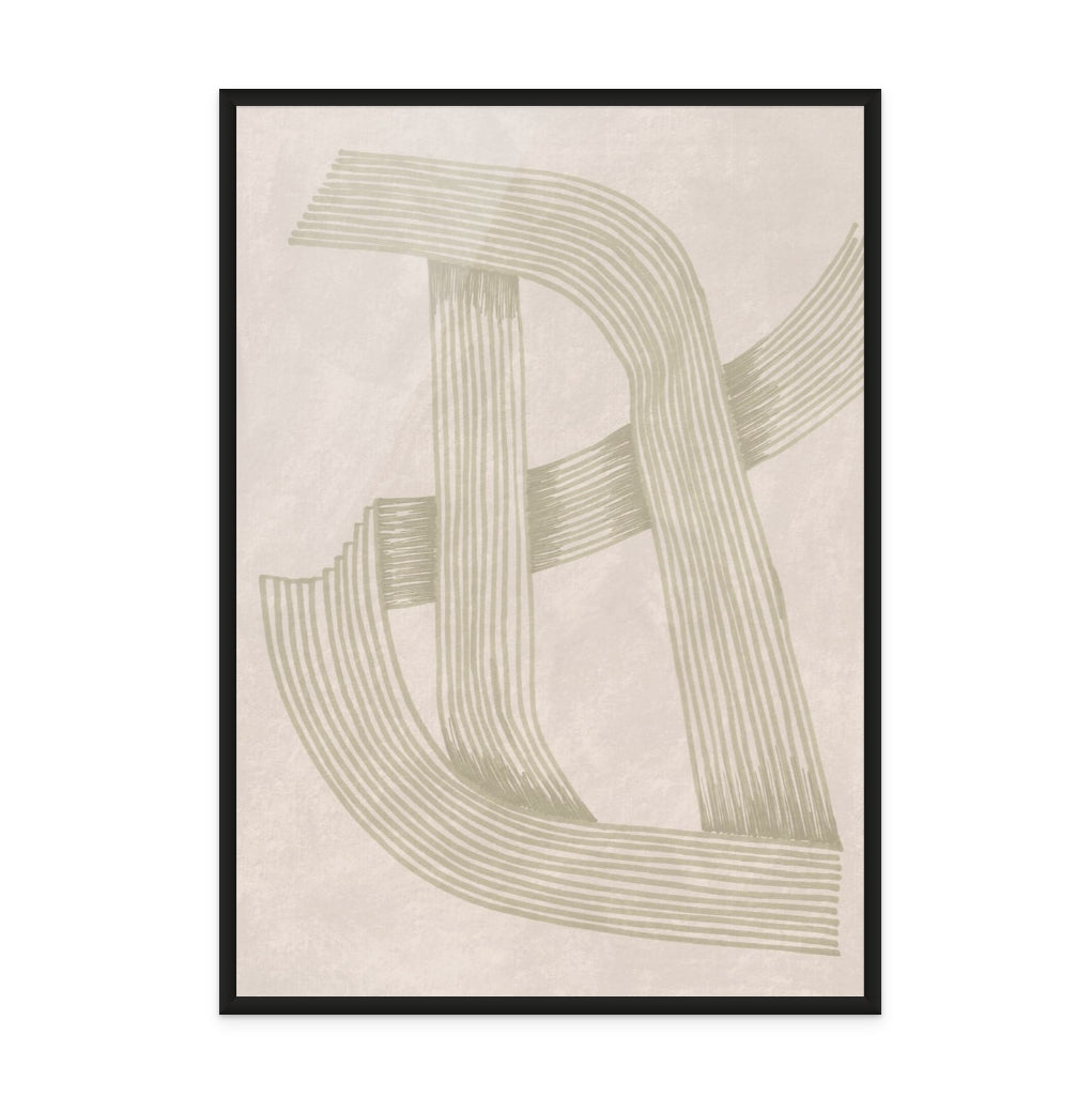 Abstract Sophisticated Line I Art Print